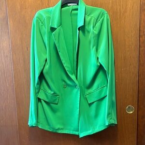 Timing Vibrant Green Women's Blazer